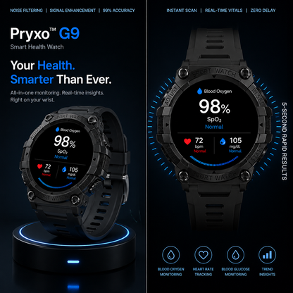 🎉 Limited-Time 80% OFF 🔥 Pryxo™ G9 Non-Invasive Smart Health Watch — No Finger Pricks Needed!