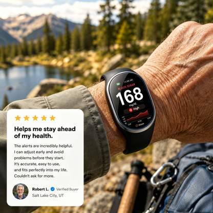 🎉 75% OFF Launch Offer🏆Aurora Tech™ GlucoWatch  99.13% Accuracy • Non-Invasive Technology