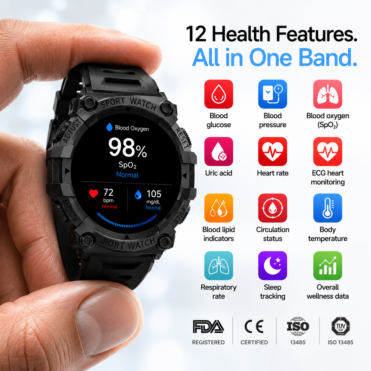 🎉 Limited-Time 80% OFF 🔥 Pryxo™ G9 Non-Invasive Smart Health Watch — No Finger Pricks Needed!