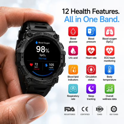 🎉 Limited-Time 80% OFF 🔥 Pryxo™ G9 Non-Invasive Smart Health Watch — No Finger Pricks Needed!