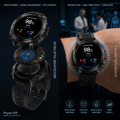🎉 Limited-Time 80% OFF 🔥 Pryxo™ G9 Non-Invasive Smart Health Watch — No Finger Pricks Needed!
